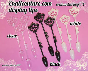 display tips - enchanted key !