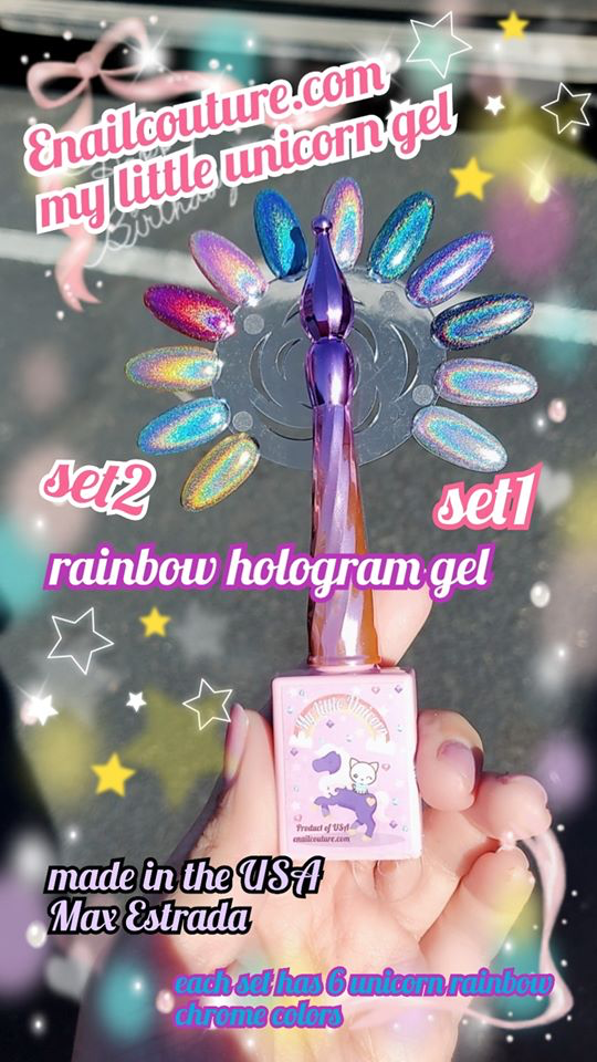 My Little Unicorn hologram gel