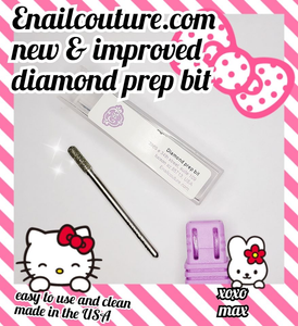 Diamond PREP- Cuticle Nail Drill Bit